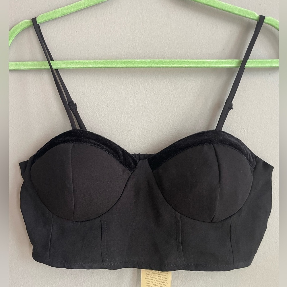 BO•G Collective  Black Cropped Top